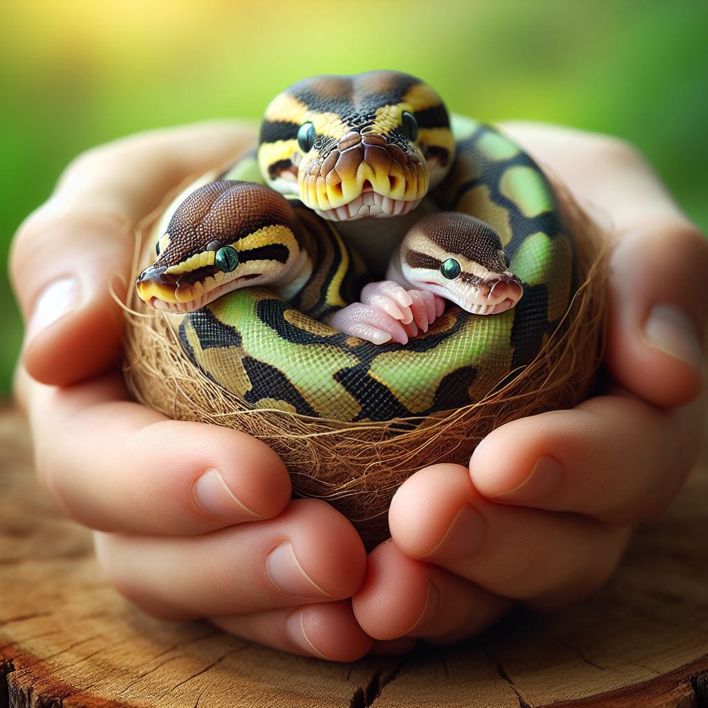 How to tell how old a ball python is?